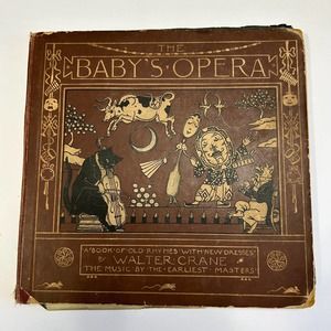Antique Baby's Opera Book First Edition c. 1880's